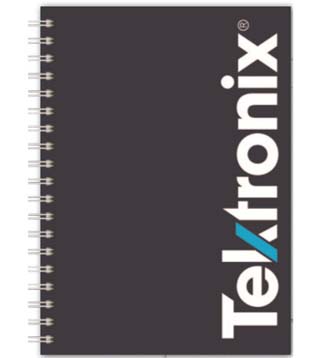 Tektronix 7"x10" Smooth Matte Notebook